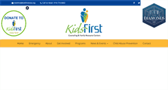 Desktop Screenshot of kidsfirstnow.org
