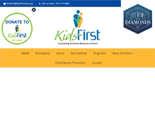 Tablet Screenshot of kidsfirstnow.org